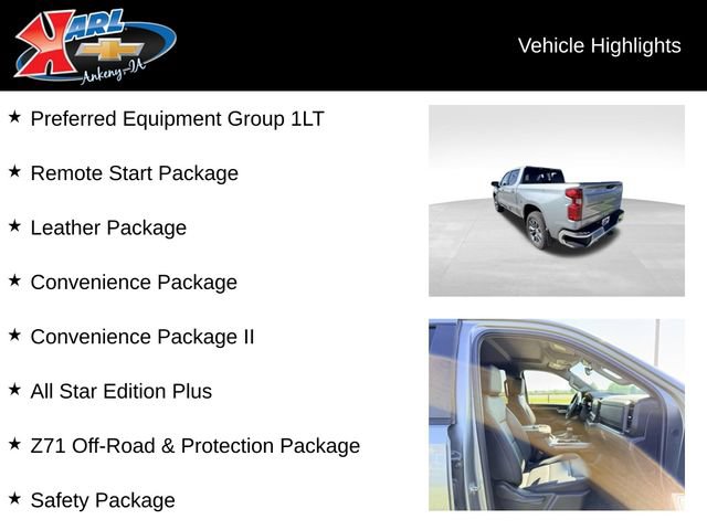 Used 2025 Chevrolet Silverado 1500 LT AWD/4WD image 2