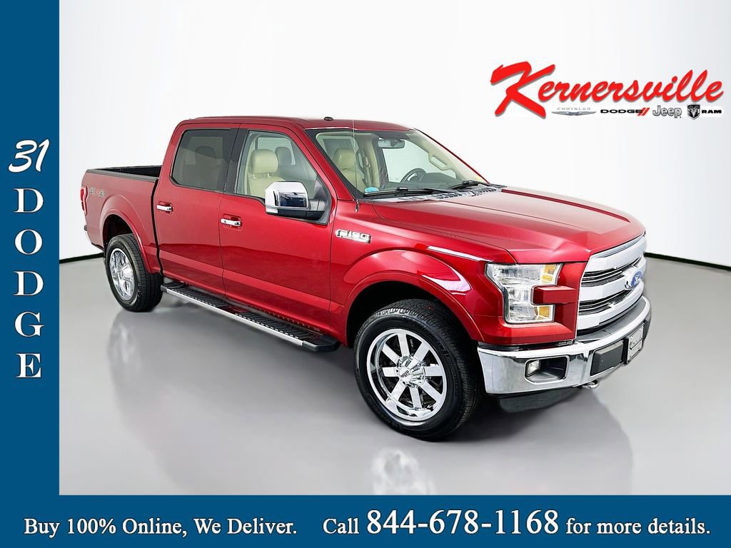 Used 2015 Ford F150 Lariat AWD/4WD video 1