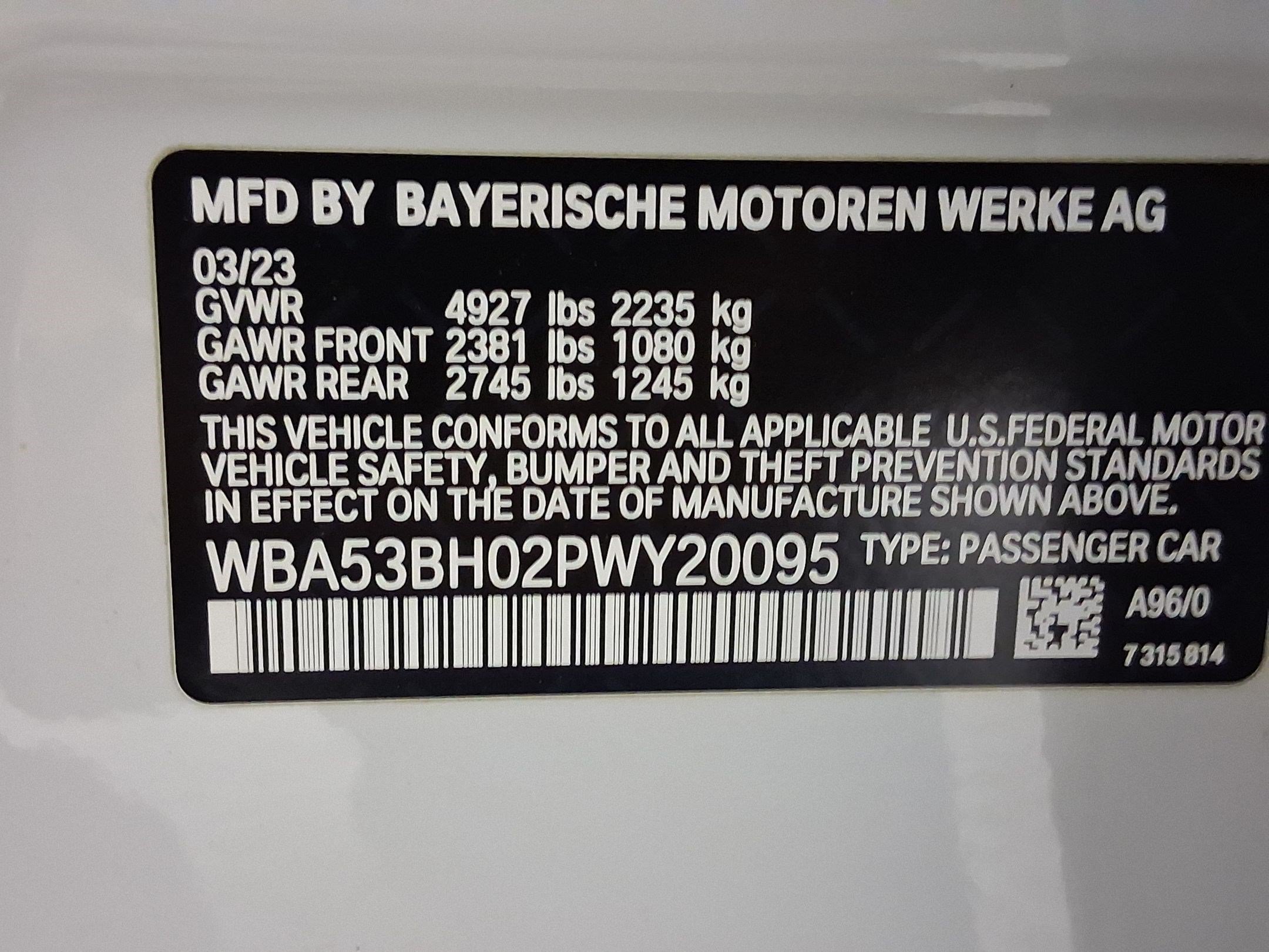 Certified 2023 BMW 530i w/ Premium Package RWD image 26