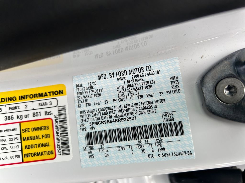 Used 2024 Ford Bronco Sport Big Bend w/ Convenience Package image 34