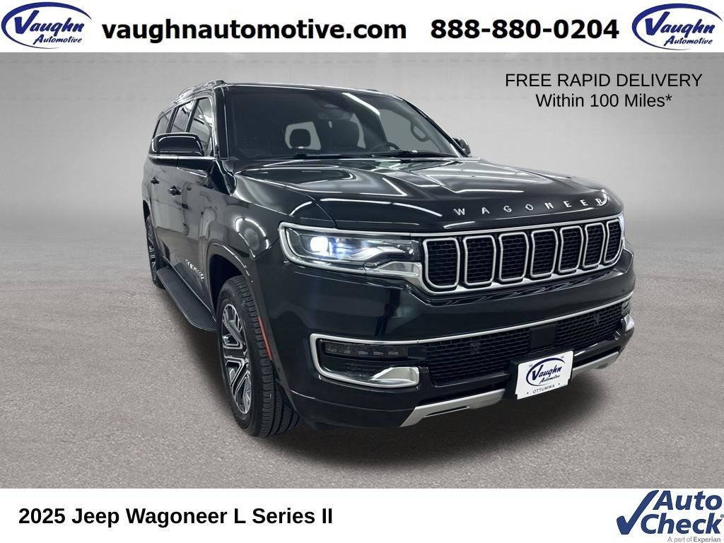 Used 2025 Jeep Wagoneer L Series II w/ 8-pass Seating Package