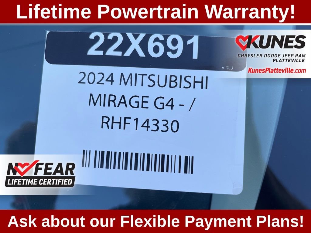 Used 2024 Mitsubishi Mirage G4 ES image 40