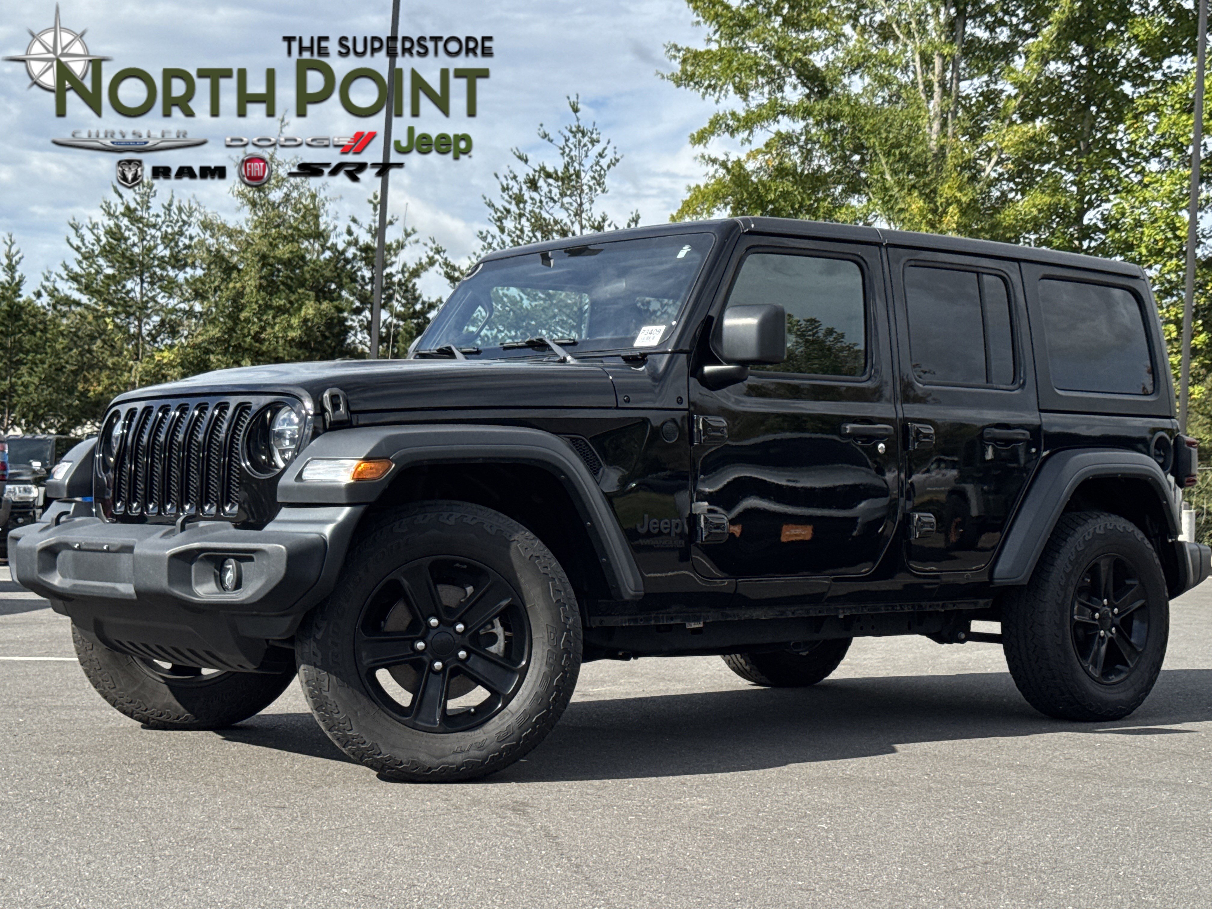 Certified 2021 Jeep Wrangler Unlimited Sport
