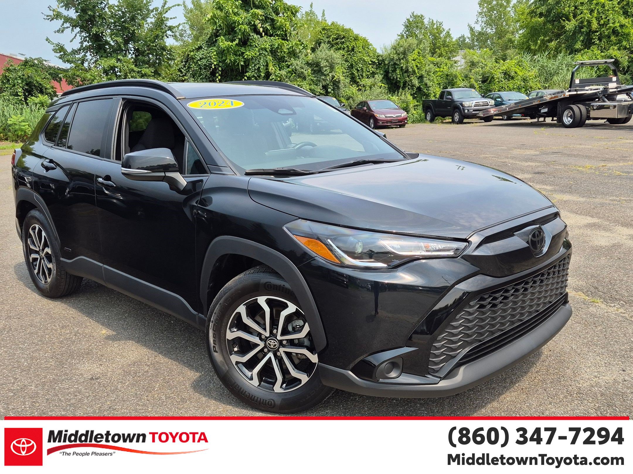 Certified 2024 Toyota Corolla Cross AWD Hybrid w/ Moonroof Package