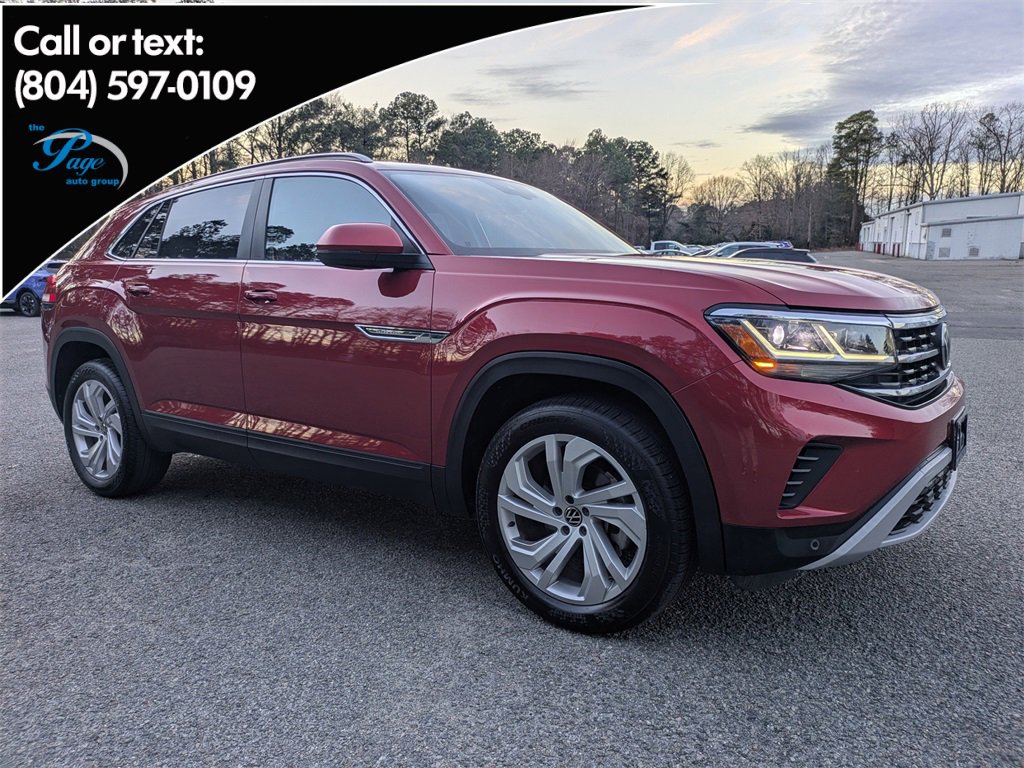 Certified 2021 Volkswagen Atlas Cross Sport SEL image 1