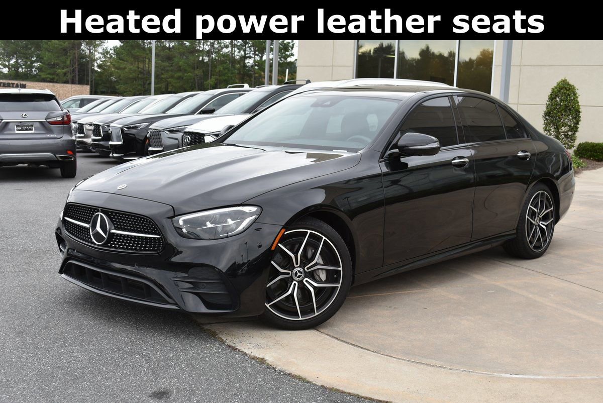 Used 2022 Mercedes-Benz E 350 Sedan w/ AMG Line Exterior image 1