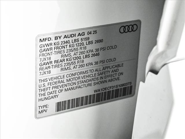 Certified 2025 Audi Q3 2.0T Premium w/ Convenience Package image 26