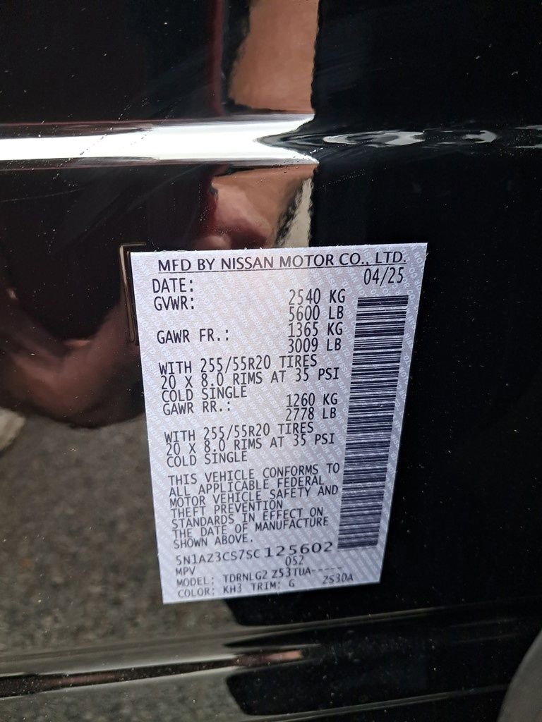 New 2025 Nissan Murano SL w/ Cargo Package image 30