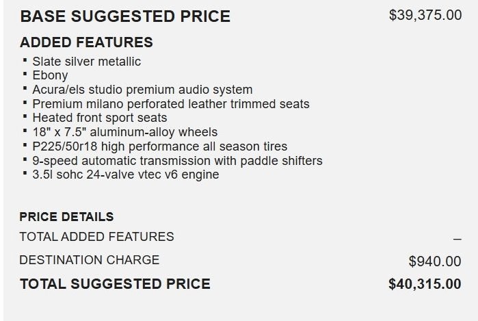 Used 2015 Acura TLX V6 w/ Technology Package FWD image 20