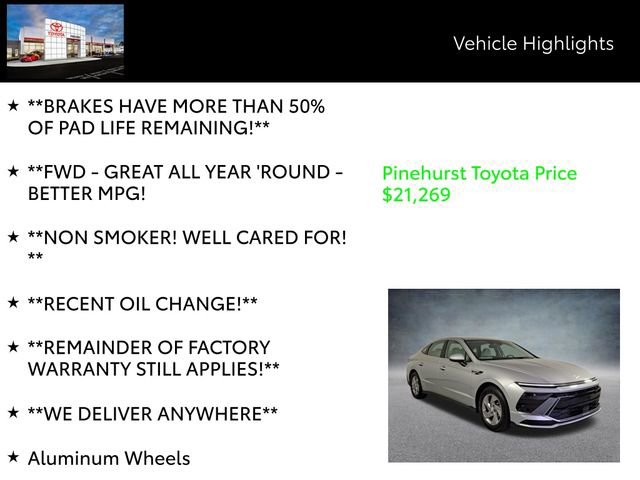 Certified 2025 Hyundai Sonata SE image 19