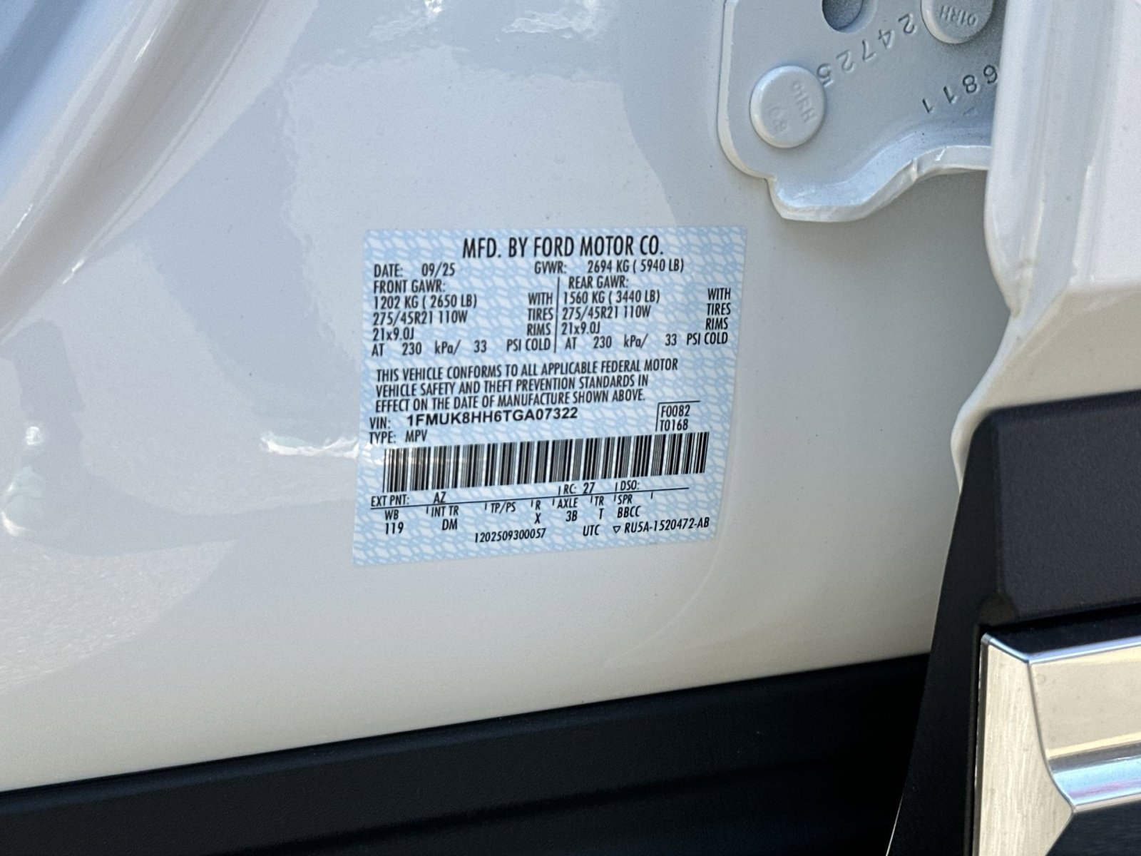 New 2026 Ford Explorer Platinum w/ LUX Leather Package image 43