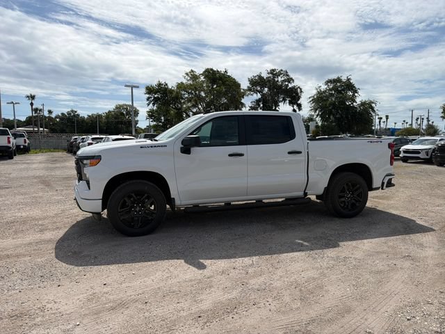 New 2026 Chevrolet Silverado 1500 Custom w/ Turbomax Blackout Package AWD/4WD image 3