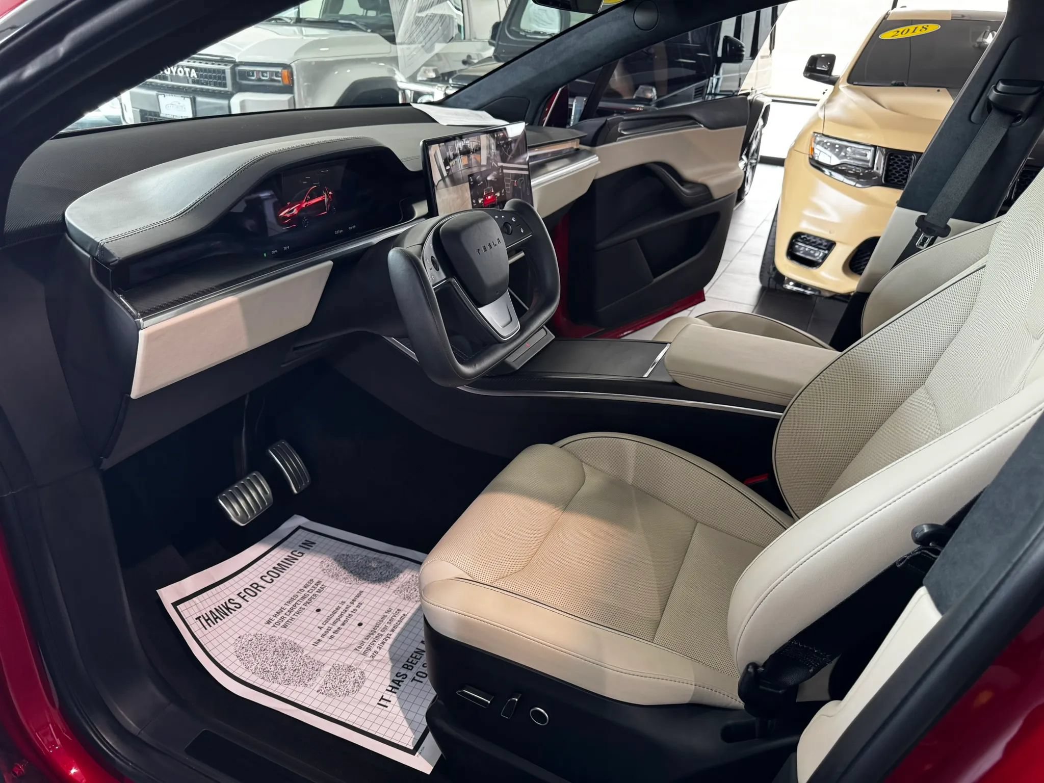 Used 2022 Tesla Model X Plaid AWD/4WD image 9