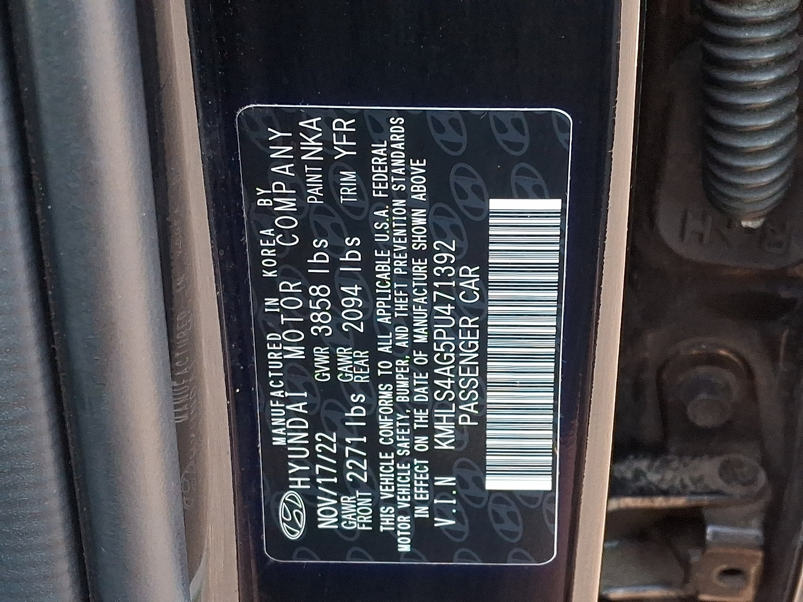 Certified 2023 Hyundai Elantra SEL w/ Convenience Package FWD image 28