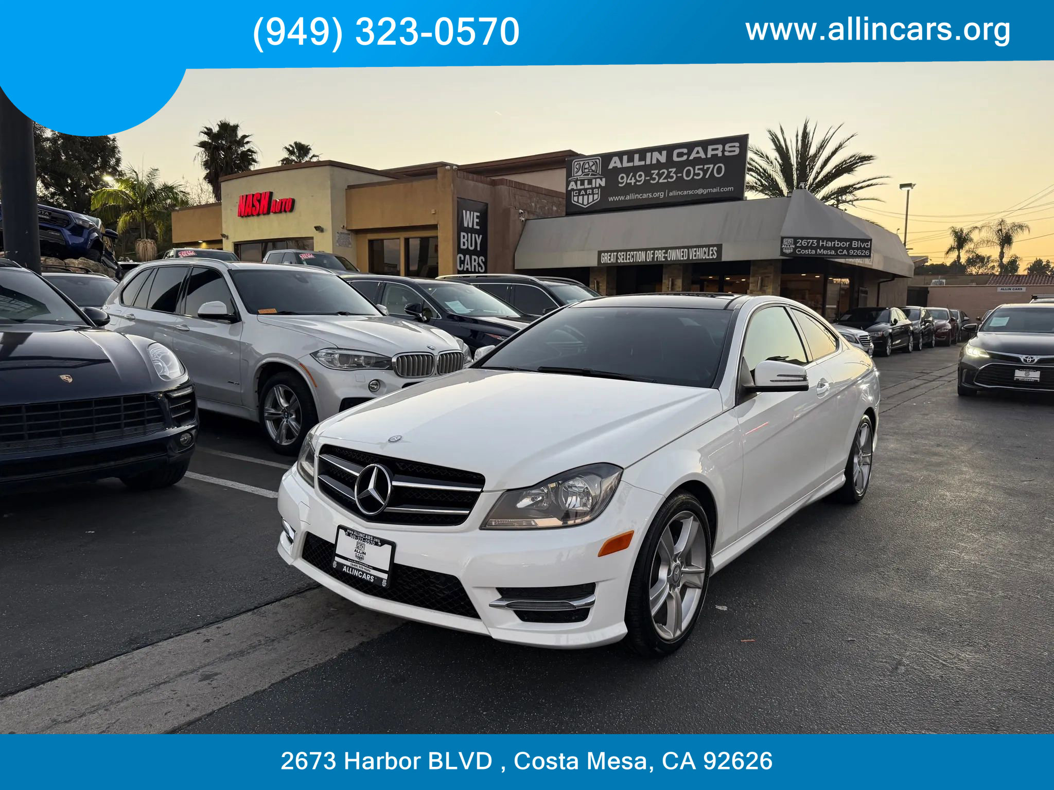 Used 2015 Mercedes-Benz C 250 Coupe