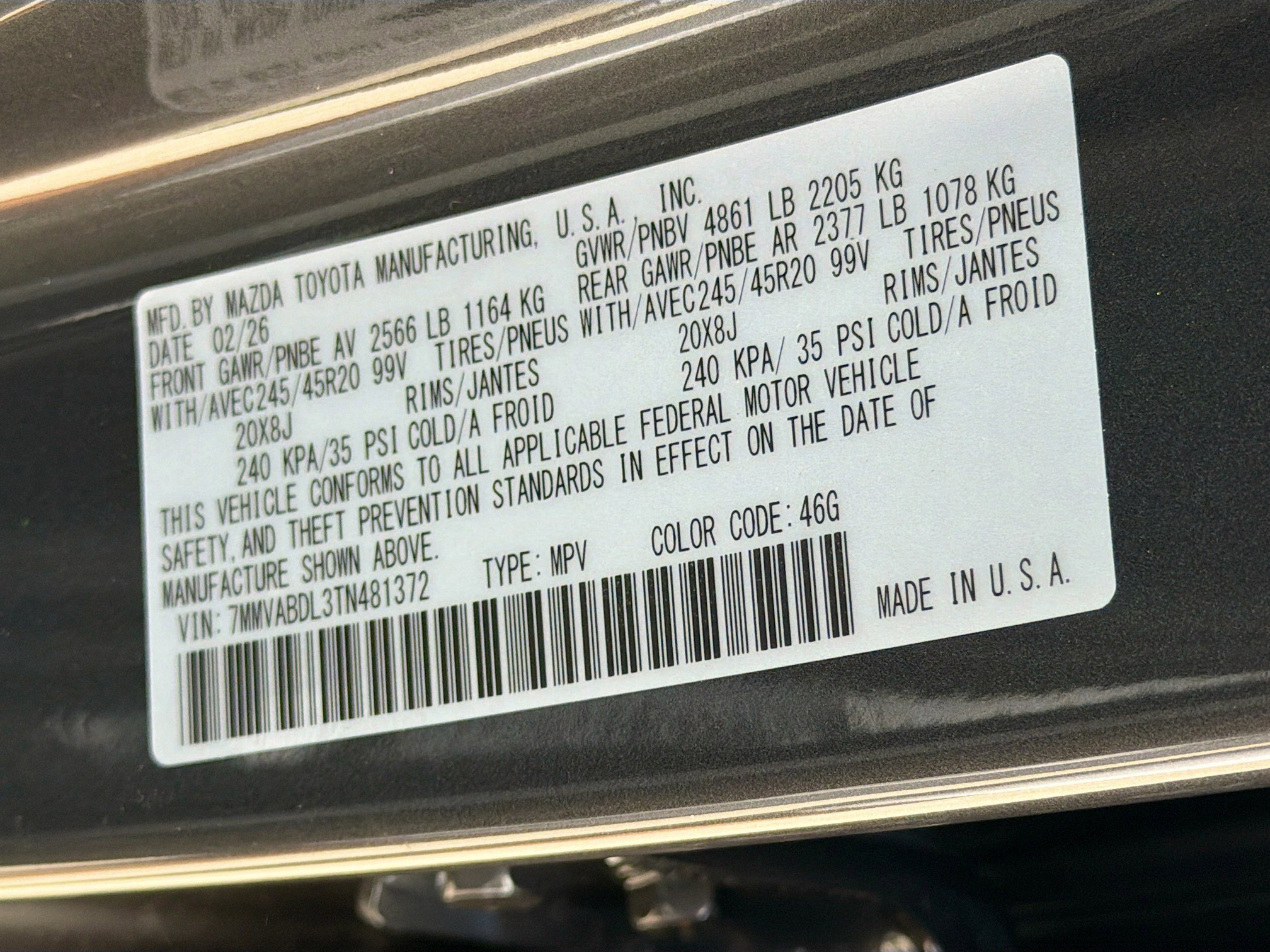 New 2026 MAZDA CX-50 AWD 2.5 S w/ Weather Package image 44