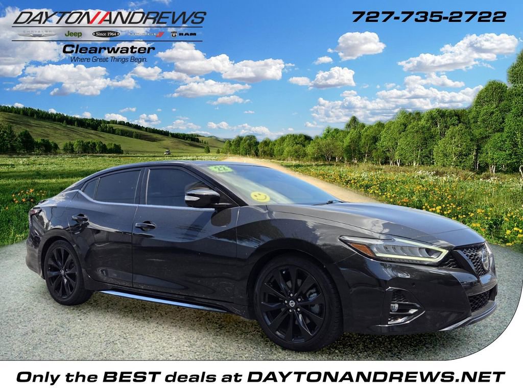 Used 2022 Nissan Maxima SR w/ Sport Mat Group FWD video 1