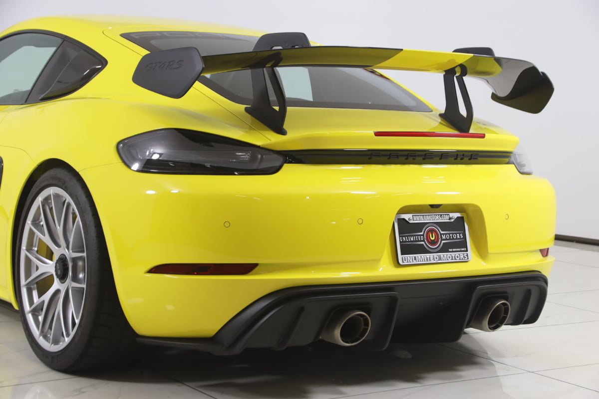 Used 2025 Porsche 718 Cayman GT4 RS w/ Weissach Package RWD image 31