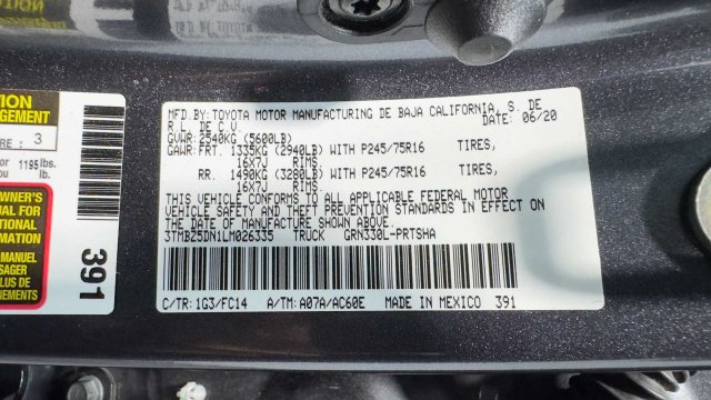 Used 2020 Toyota Tacoma SR5 RWD image 30