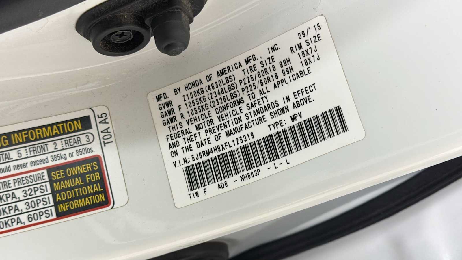 Used 2015 Honda CR-V Touring image 11