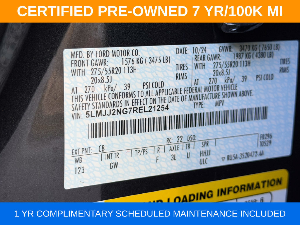 Certified 2024 Lincoln Navigator Premiere AWD/4WD image 34