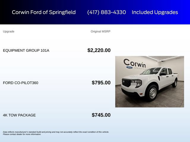 New 2026 Ford Maverick XL w/ Equipment Group 101A AWD/4WD image 5