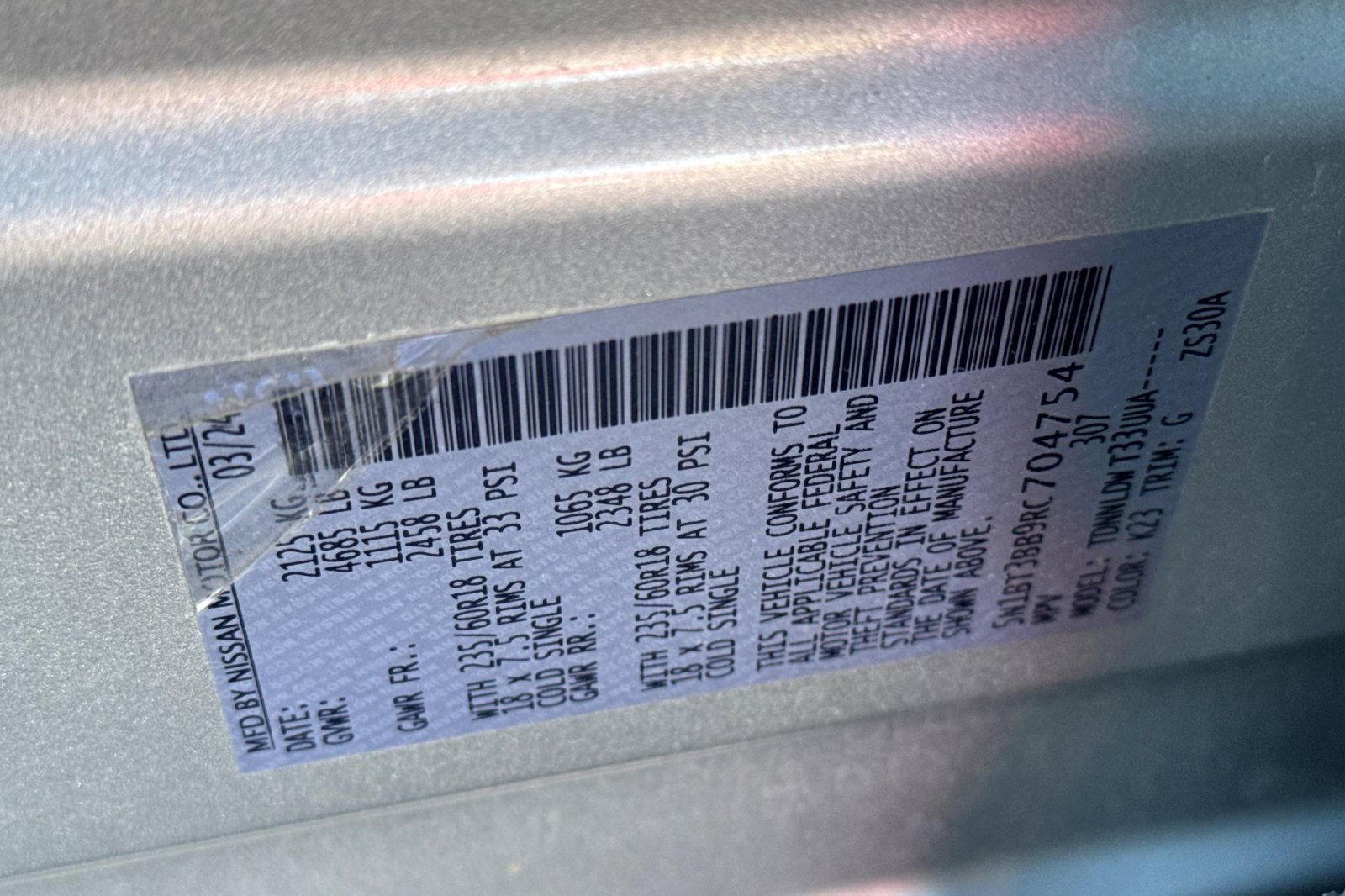 Used 2024 Nissan Rogue SV image 34