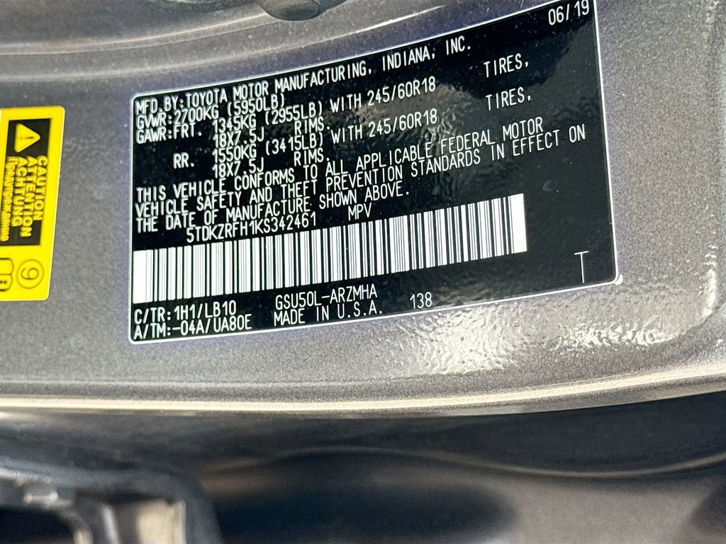 Used 2019 Toyota Highlander XLE image 44