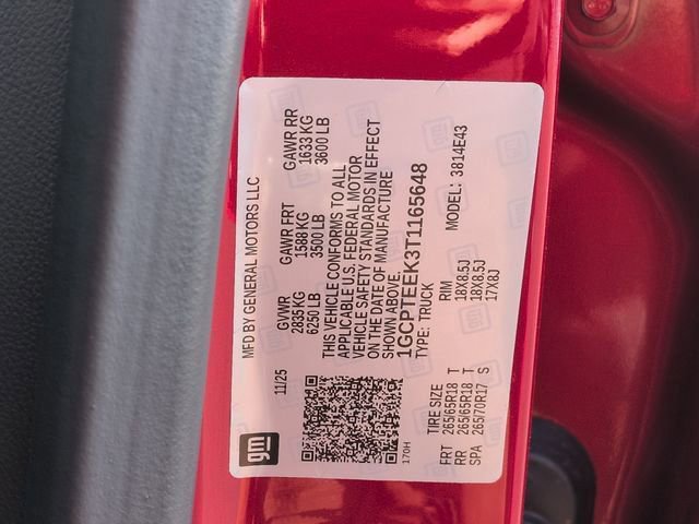 New 2026 Chevrolet Colorado Trail Boss AWD/4WD image 32
