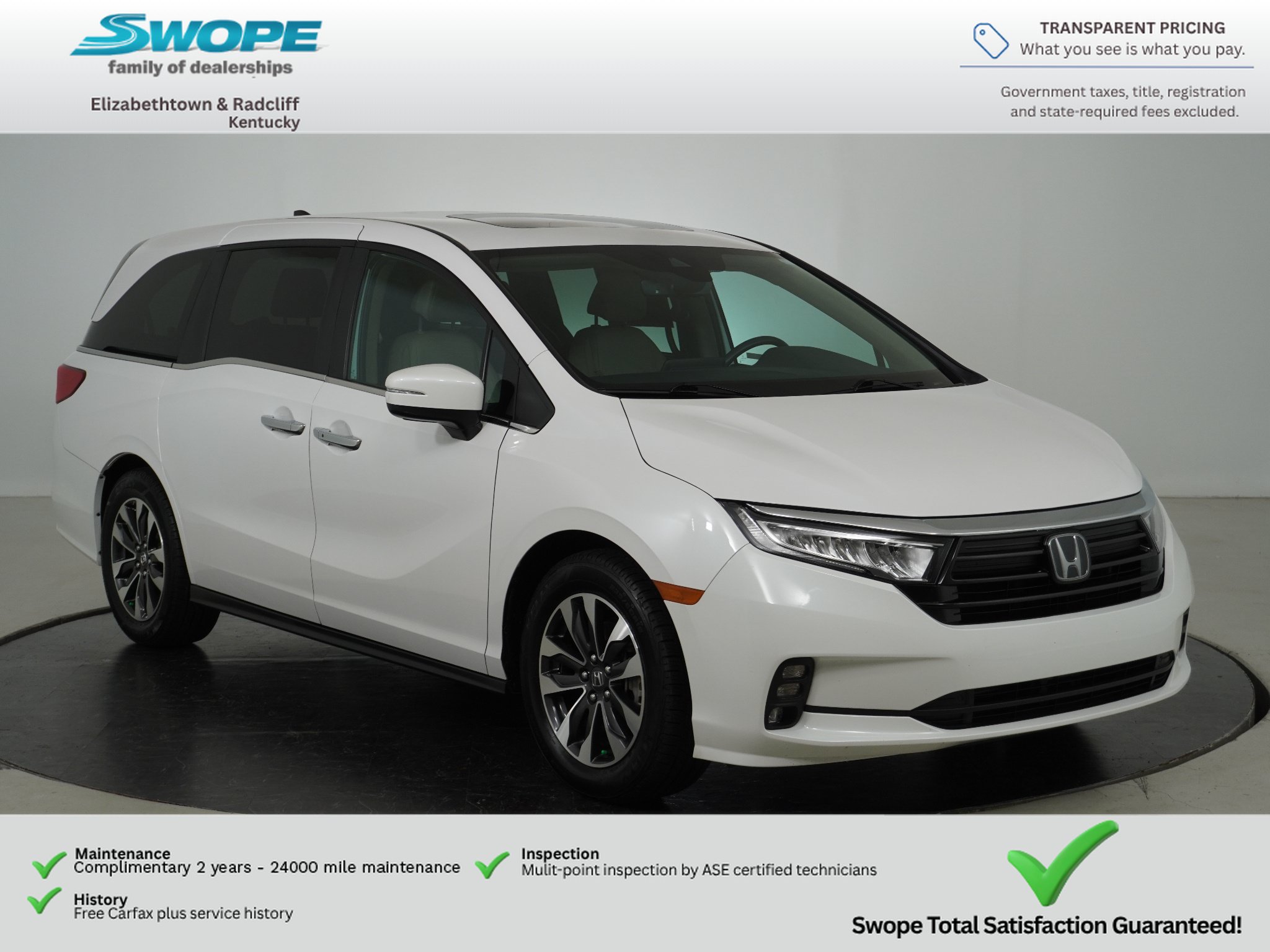 Used 2024 Honda Odyssey EX-L image 1