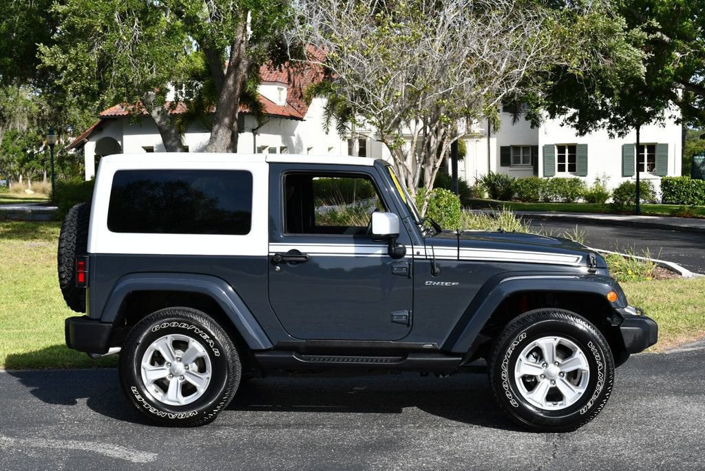Used 2017 Jeep Wrangler Sahara w/ Quick Order Package 24E Chief AWD/4WD image 7