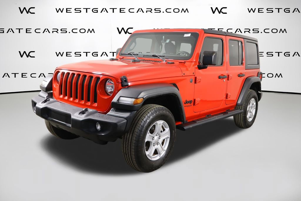 Used 2022 Jeep Wrangler Unlimited Sport AWD/4WD image 1