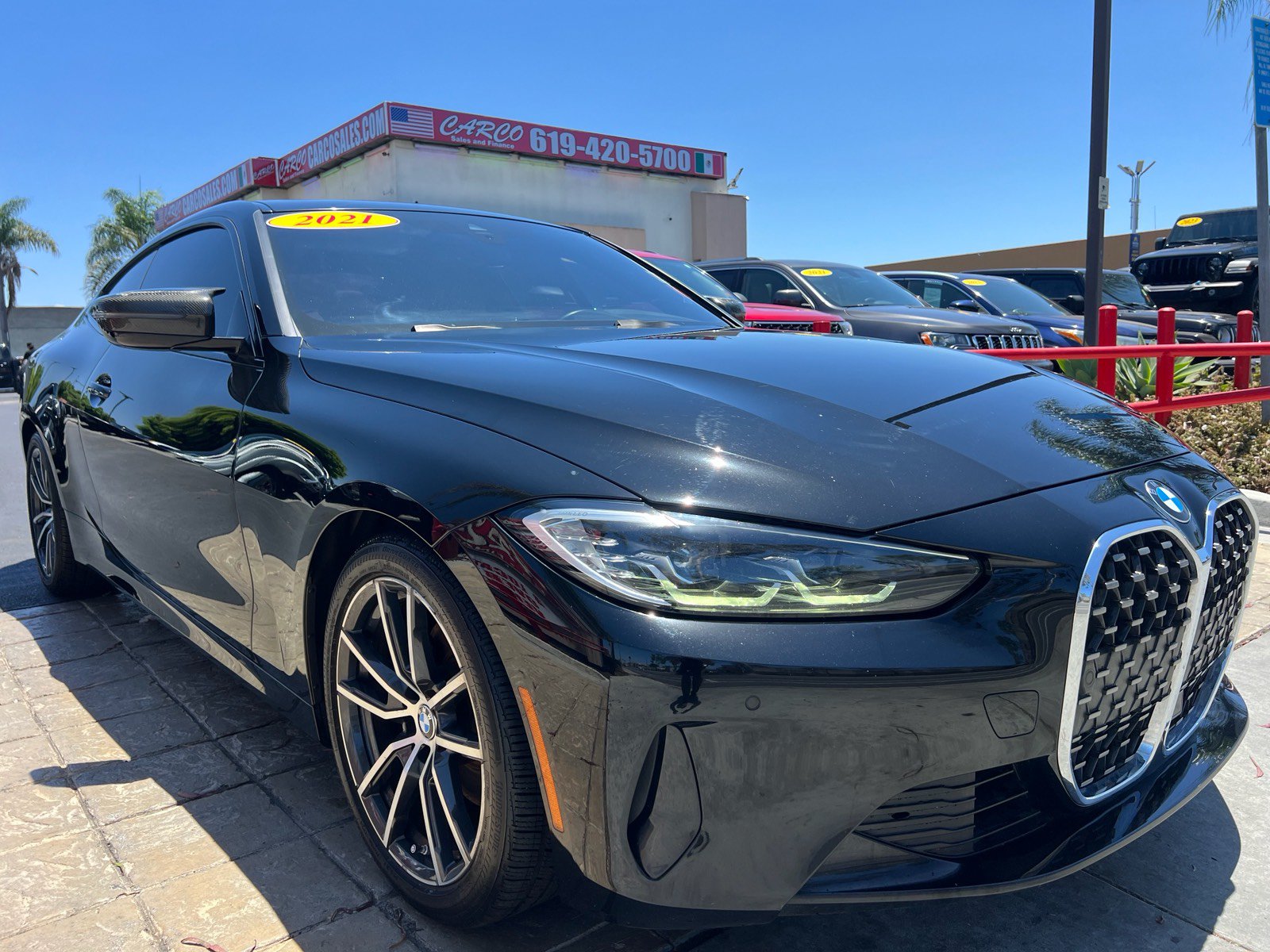 Used 2021 BMW 430i Coupe w/ Convenience Package RWD image 1