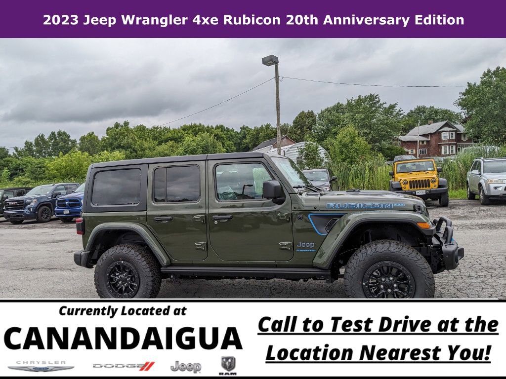 New 2023 Jeep Wrangler Unlimited Rubicon 4xe AWD/4WD image 2