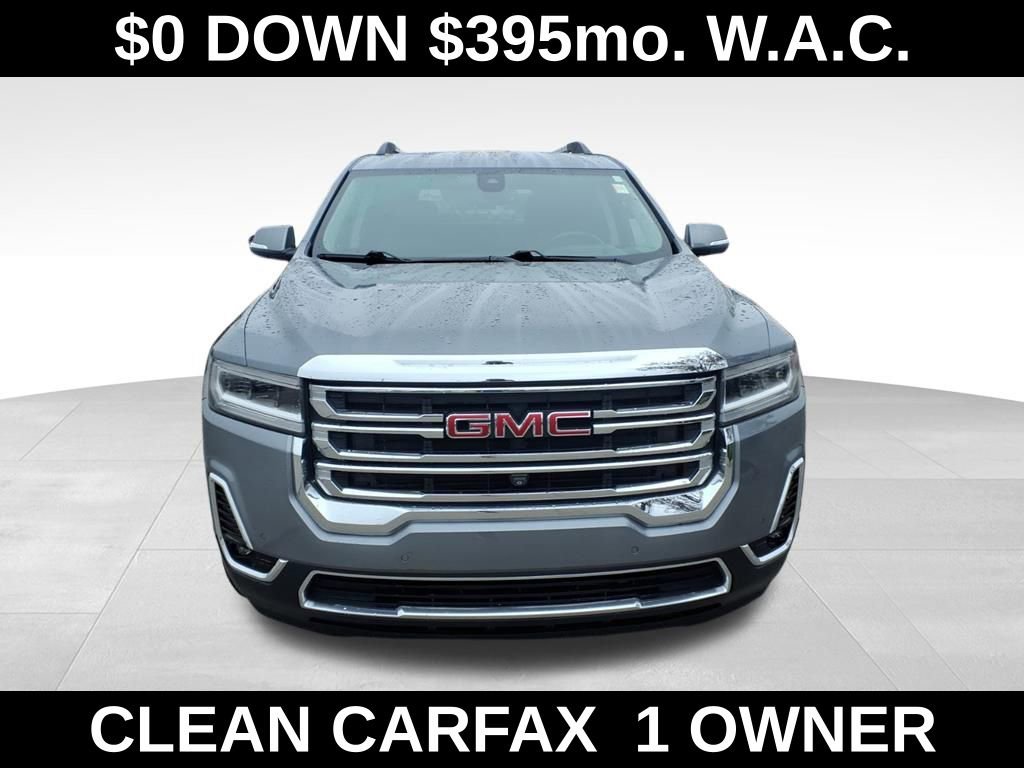 Used 2021 GMC Acadia SLT w/ Technology Package FWD image 3