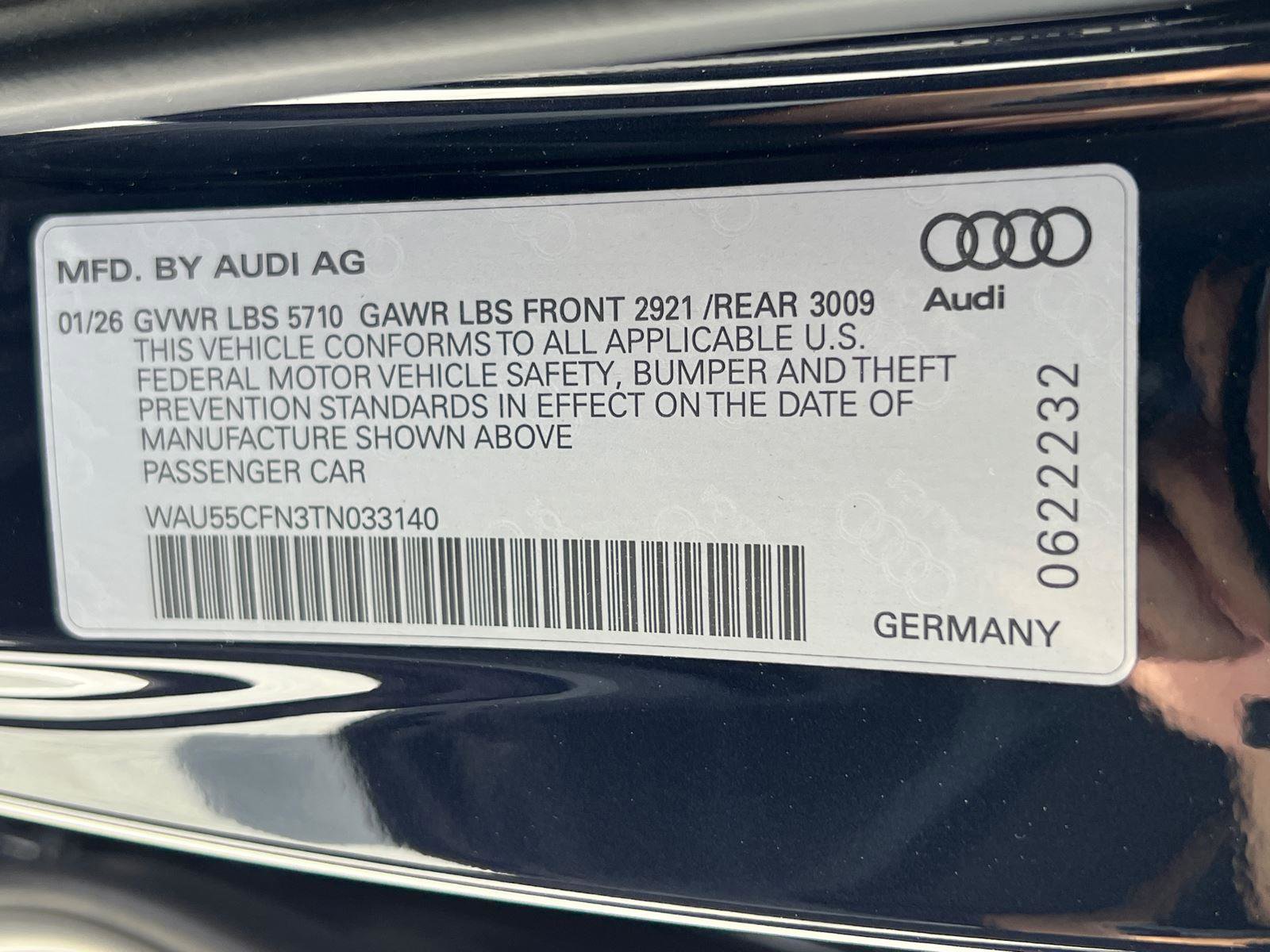 New 2026 Audi A6 Premium Plus image 26