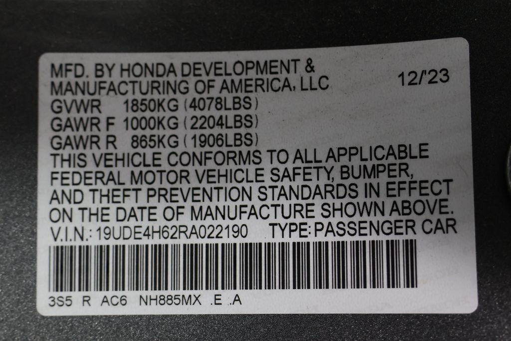 Used 2024 Acura Integra A-Spec w/ Technology Package FWD image 30