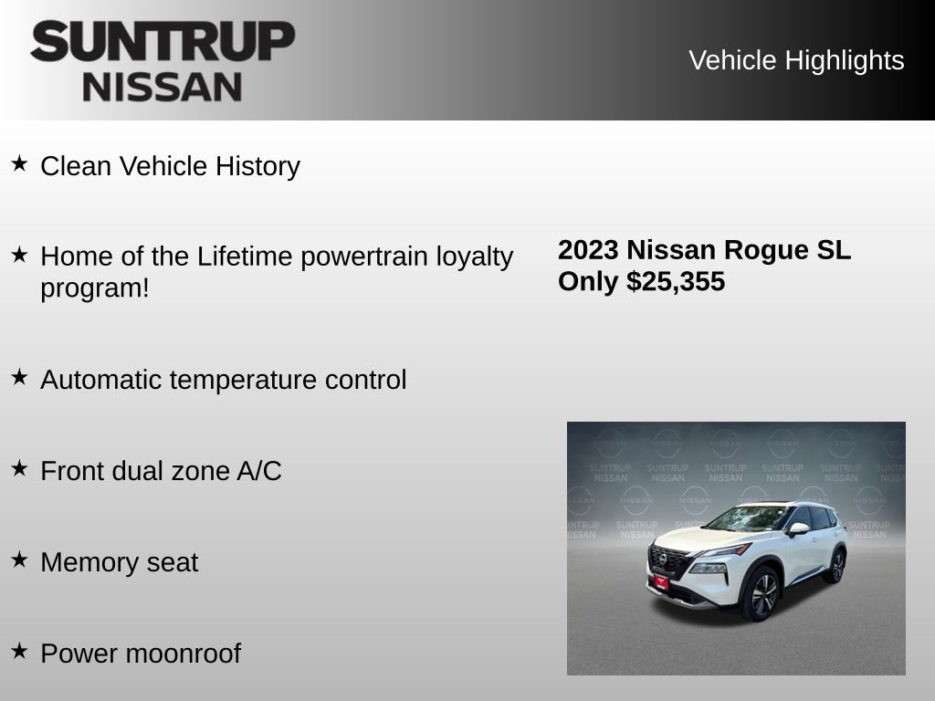 Used 2023 Nissan Rogue SL FWD image 8