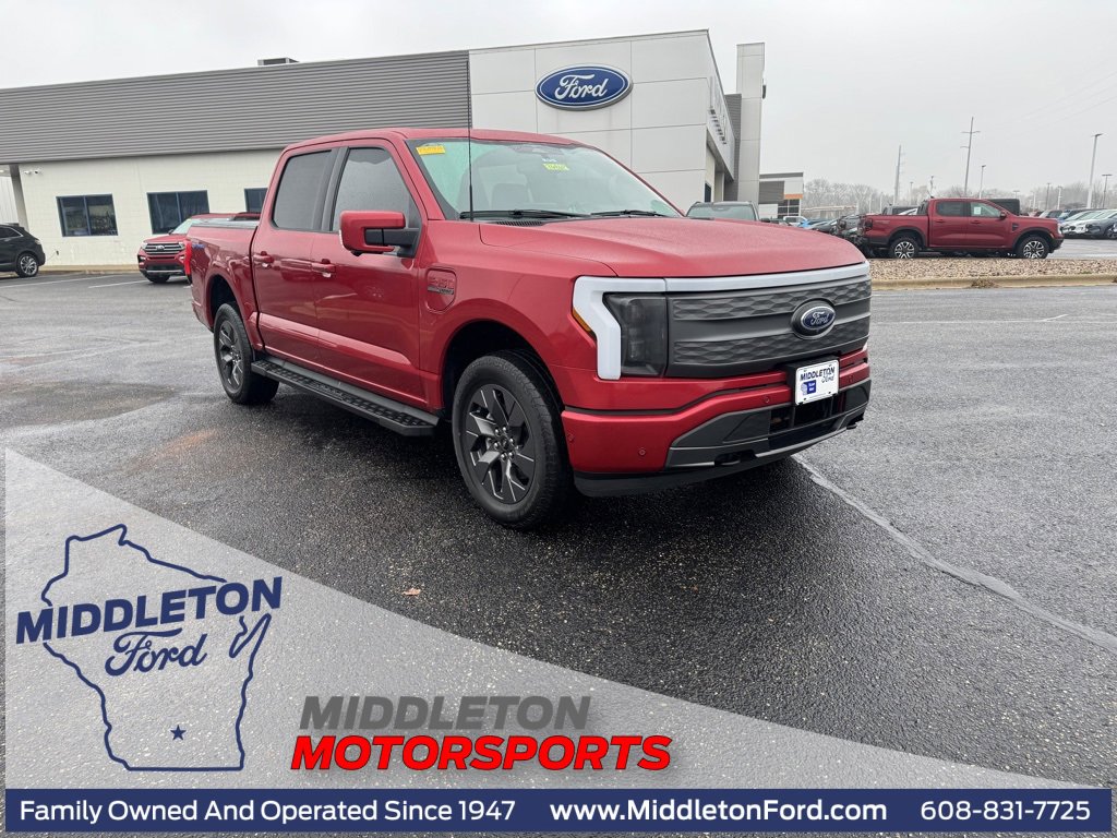 Certified 2023 Ford F150 Lightning Lariat w/ Equipment Group 511A High image 1