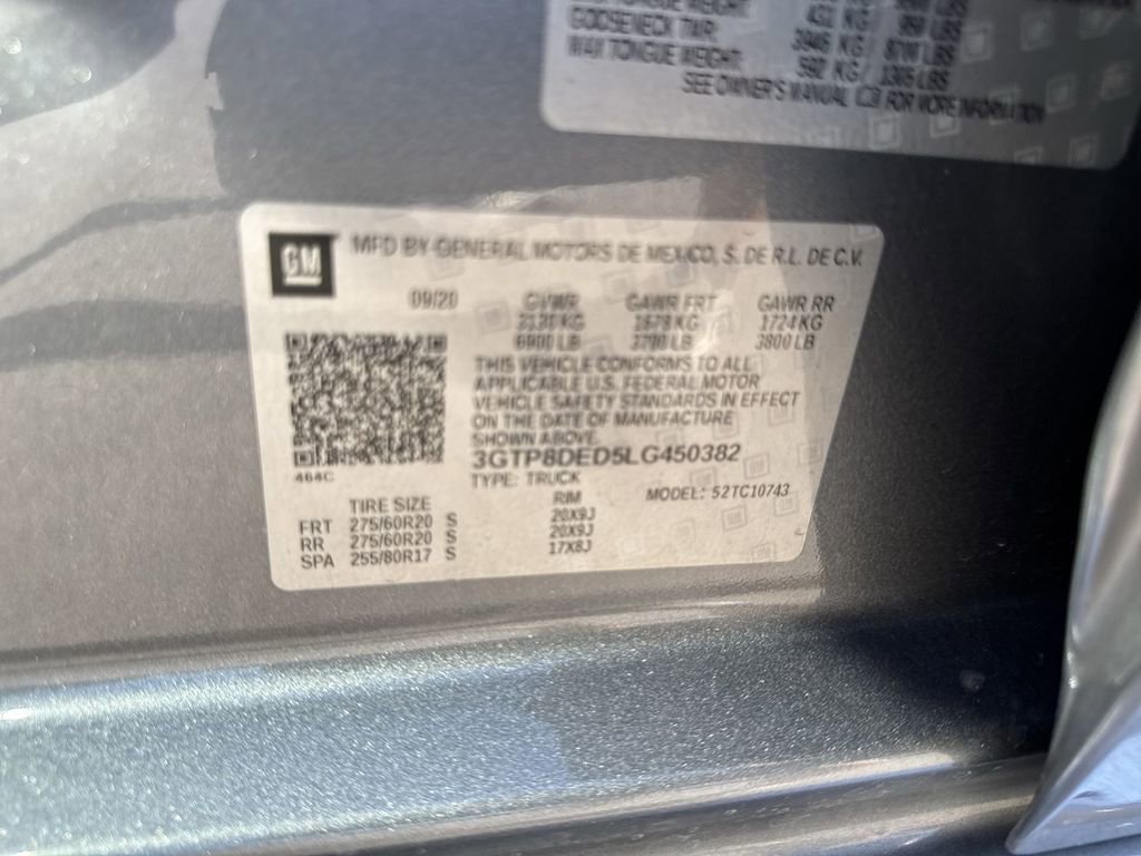 Used 2020 GMC Sierra 1500 SLT w/ SLT Premium Package image 39