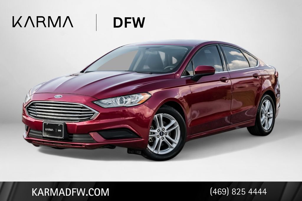 Used 2018 Ford Fusion SE w/ Fusion SE Technology Package FWD image 1