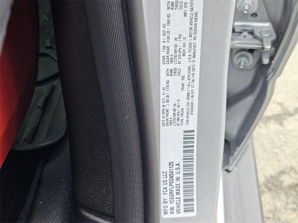 Certified 2025 RAM 1500 Rebel w/ Bed Utility Group image 32