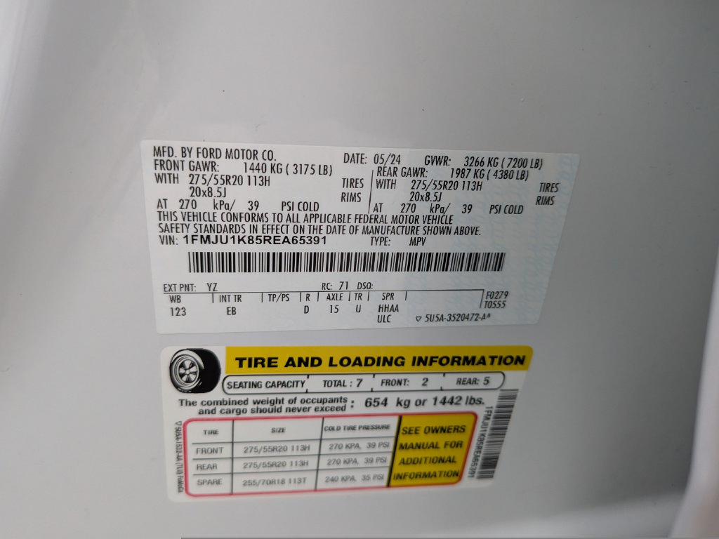Used 2024 Ford Expedition Limited RWD image 38