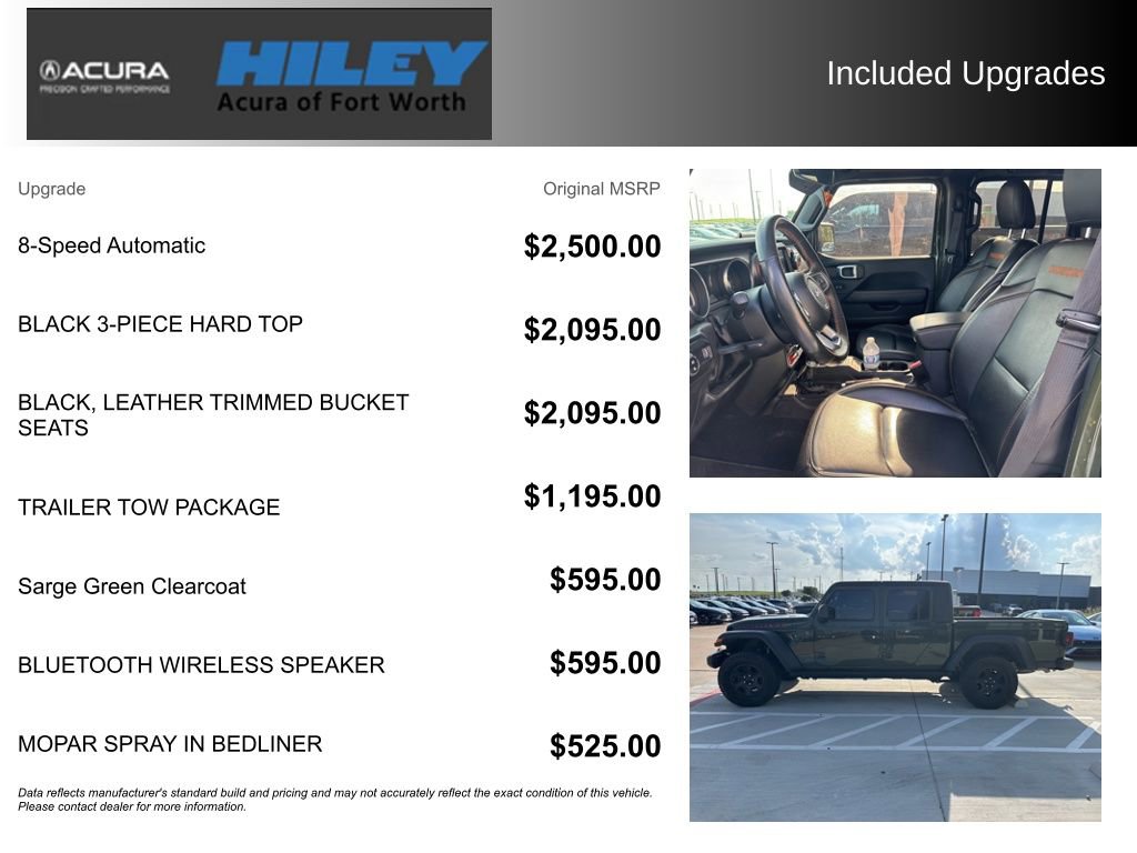 Used 2023 Jeep Gladiator Mojave w/ Trailer Tow Package AWD/4WD image 5