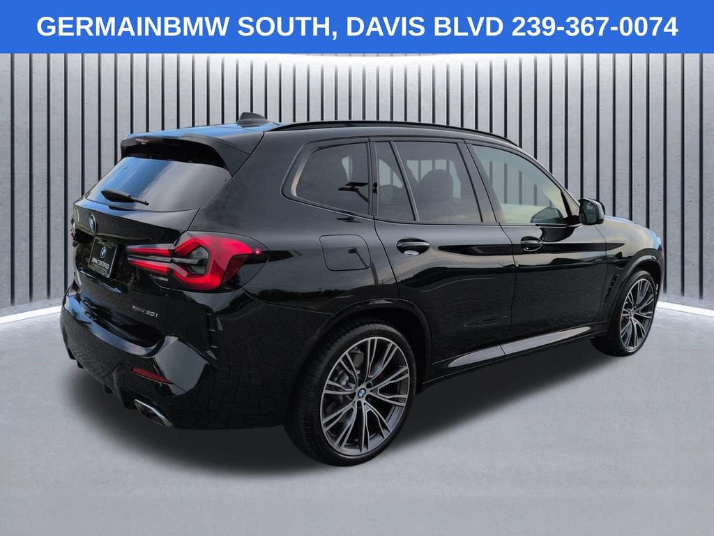 Certified 2022 BMW X3 xDrive30i w/ M Sport Package 2 AWD/4WD image 5