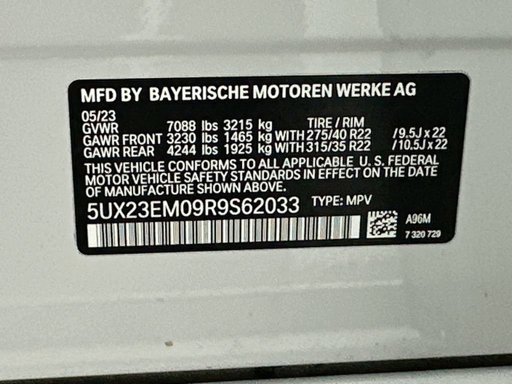 Certified 2024 BMW X7 xDrive40i w/ M Sport Package AWD/4WD image 34