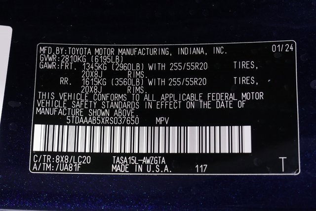 Used 2024 Toyota Grand Highlander Limited image 31