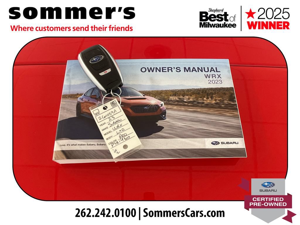 Certified 2023 Subaru WRX Limited AWD/4WD image 27