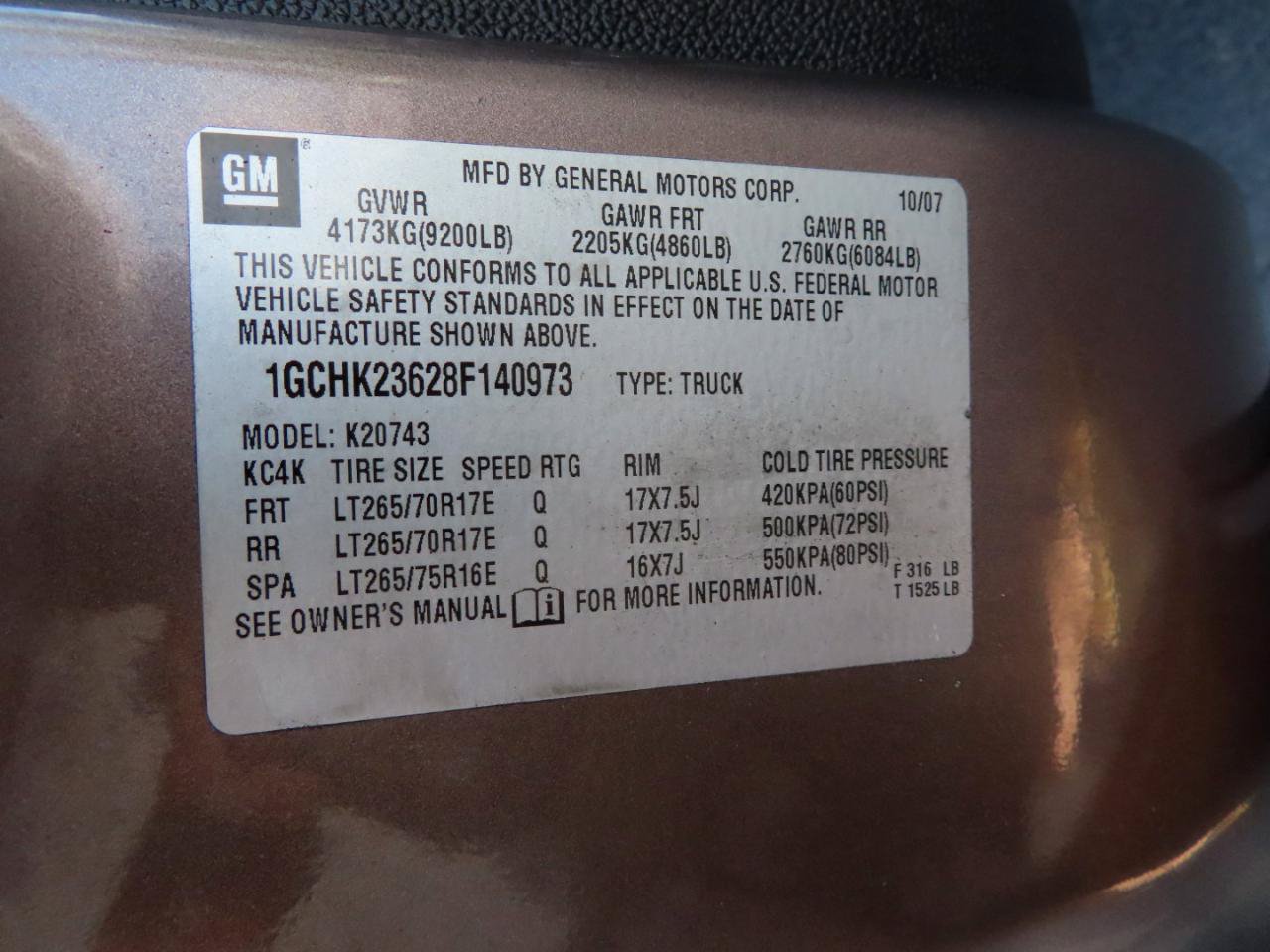 Used 2008 Chevrolet Silverado 2500 LTZ w/ Safety Package AWD/4WD image 26