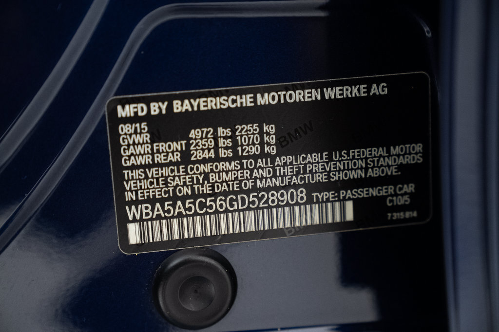 Used 2016 BMW 528i Sedan RWD image 38